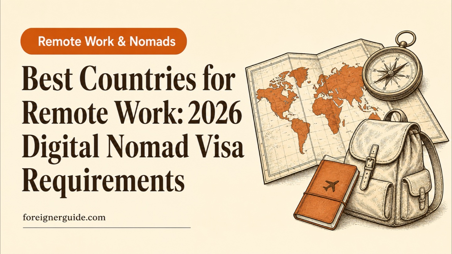 Best Countries for Remote Work: 2026 Digital Nomad Visa Requirements