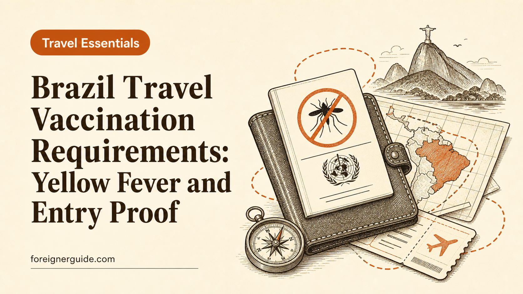 Brazil Travel Vaccination Requirements: Yellow Fever and Entry Proof