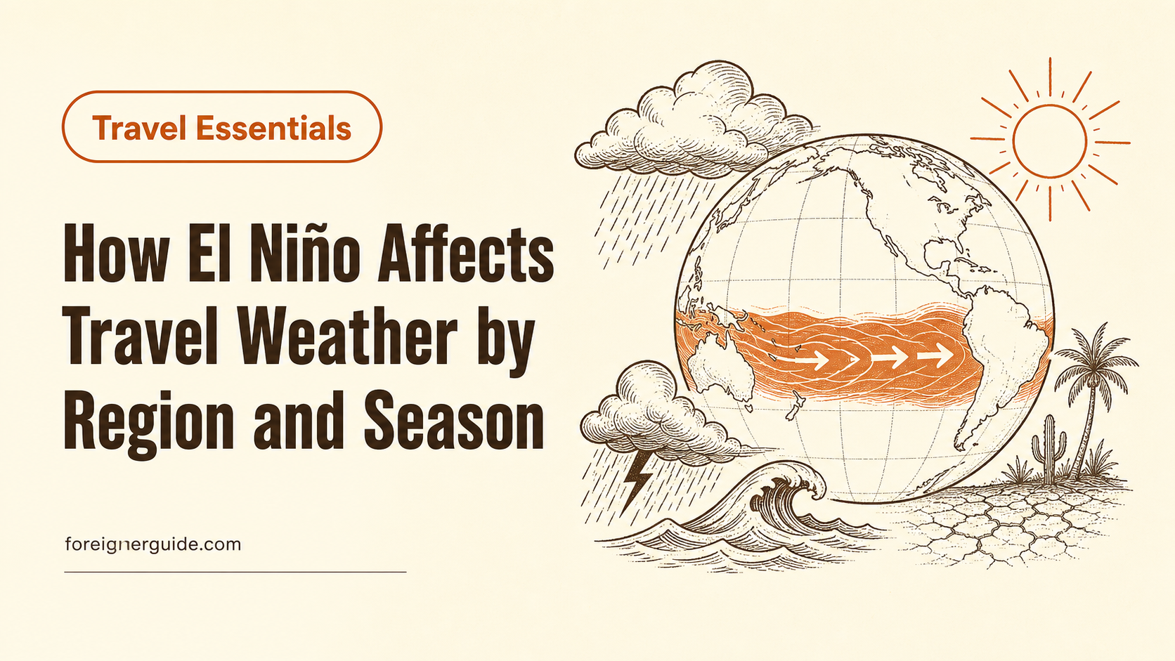 How El Niño Affects Travel Weather by Region and Season