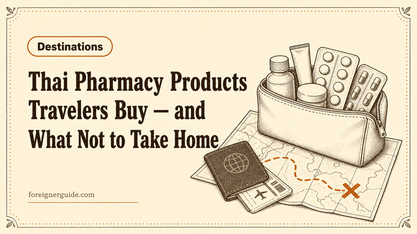 Thai Pharmacy Products Travelers Buy — and What Not to Take Home