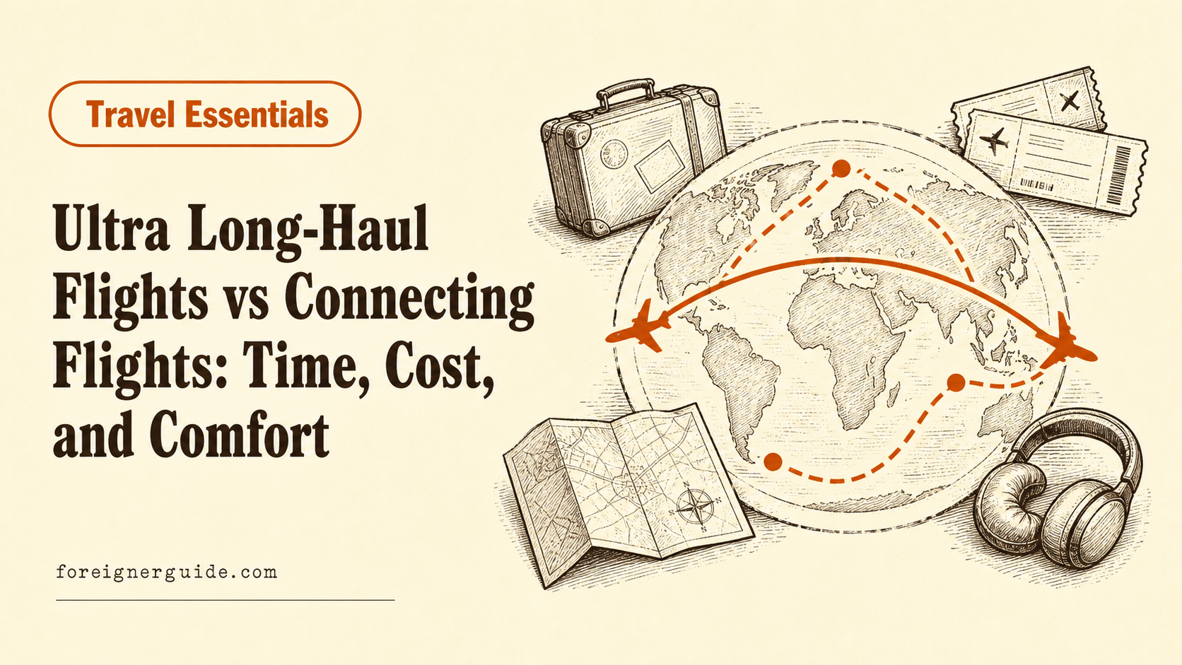 Ultra Long-Haul Flights vs Connecting Flights: Time, Cost, and Comfort